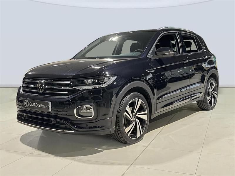 Negro Usado 2022 VW T-Cross Sportline SUV | 21.400 € (Precio justo) - Imagen 1/4