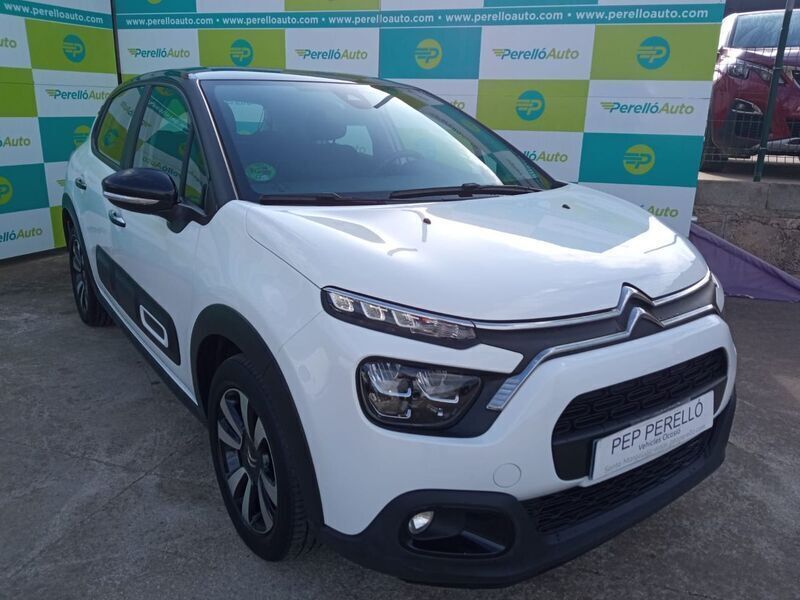 Blanco Usado 2022 Citroën C3 Feel Utilitario | 13.900 € (Caro) - Imagen 1/4