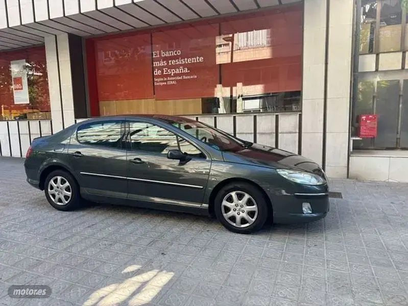 Usado Peugeot 407 125 CV (91 kW) 2008 Verde Berlina