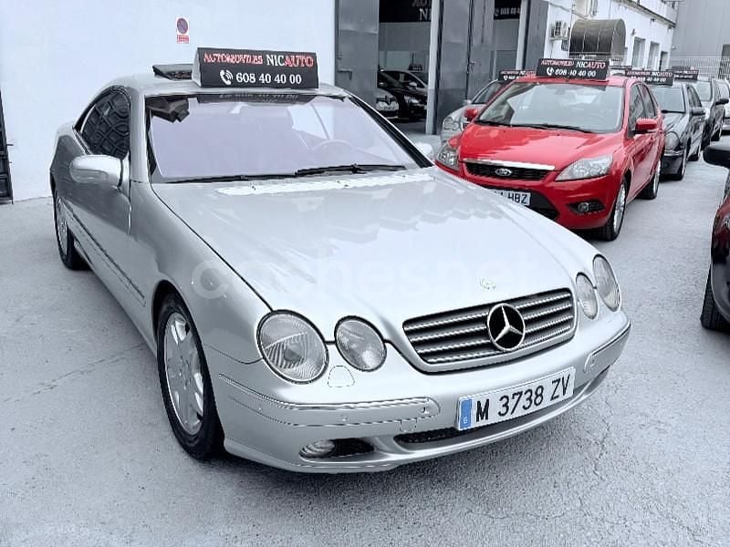 Gris / plata Usado 2000 Mercedes CL500 Coupe | 7900 € (Caro) - Imagen 1/4