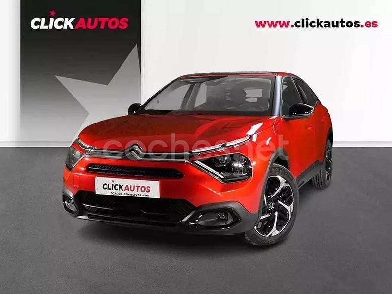 Rojo Usado 2022 Citroën C4 Feel Berlina | 18.700 € (Un poco caro) - Imagen 1/4