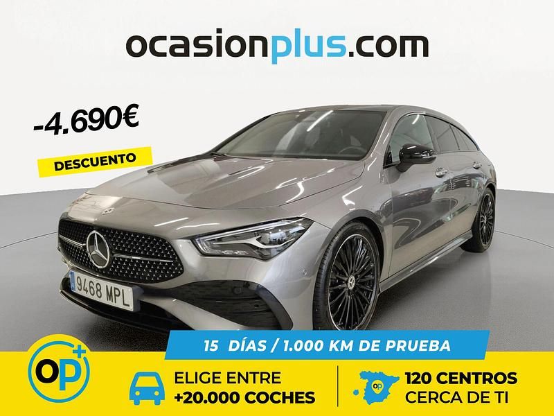 Usado Mercedes CLA220 190 CV (139 kW) 2024 Gris Berlina
