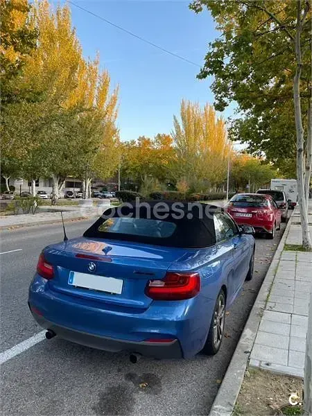 Usado BMW M235 M Performance 326 CV (239 kW) 2016 Azul Descapotable
