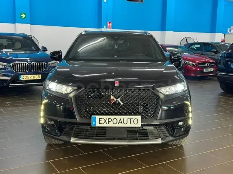 Usado DS Automobiles DS7 Crossback 180 CV (132 kW) 2018 Negro SUV