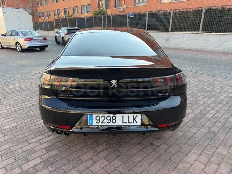 Usado Peugeot 508 Allure 160 CV (117 kW) 2020 Negro Berlina