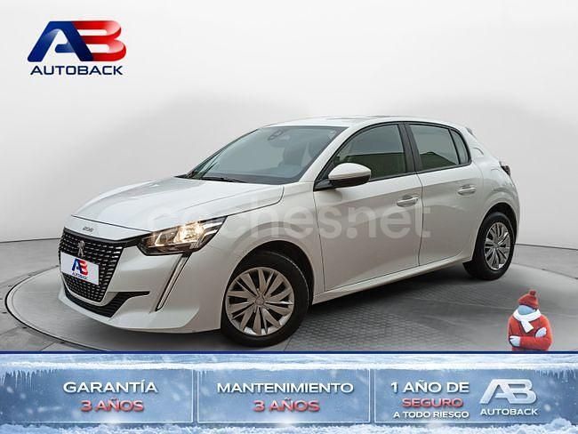 Blanco Usado 2021 Peugeot 208 Active Utilitario | 9850 € (Buen precio) - Imagen 1/2
