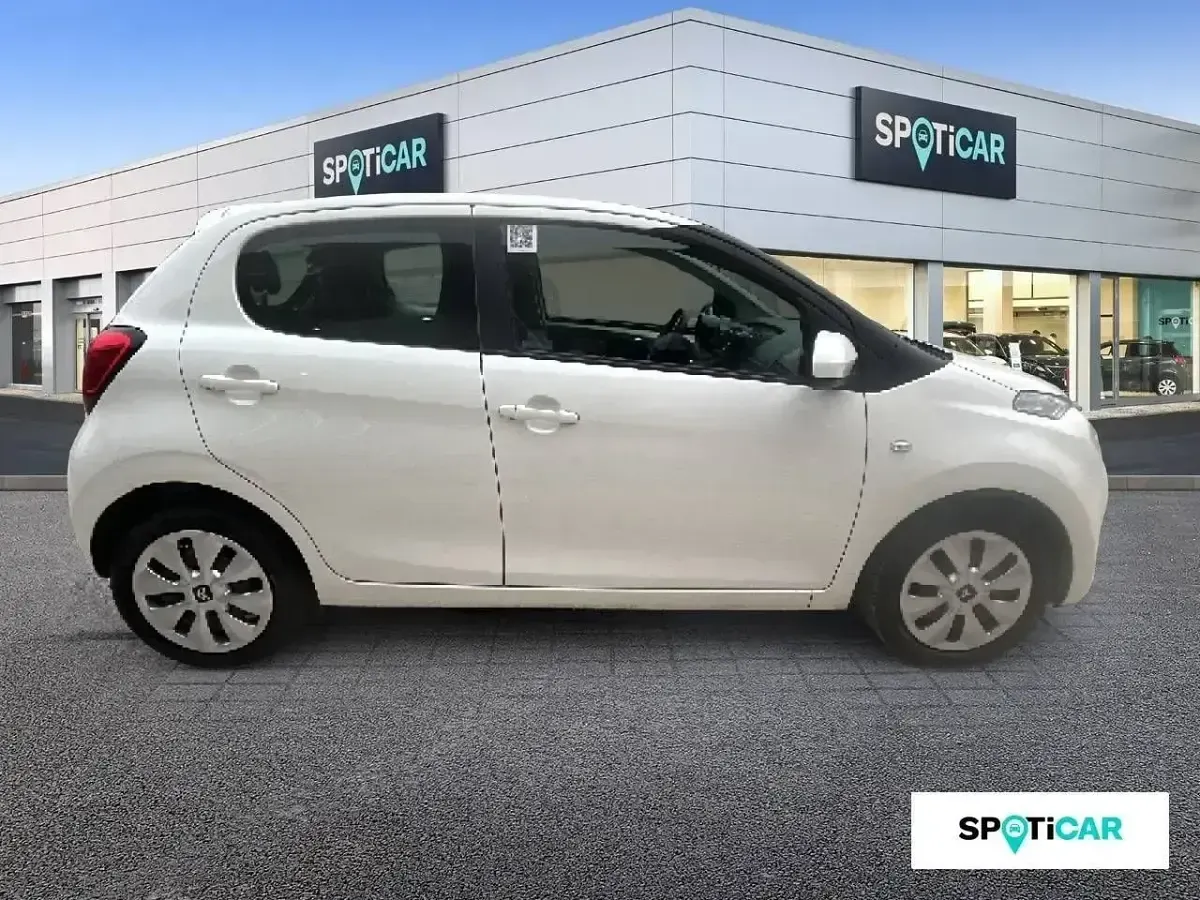 Usado Citroën C1 Feel 72 CV (52 kW) 2021 Blanco Utilitario
