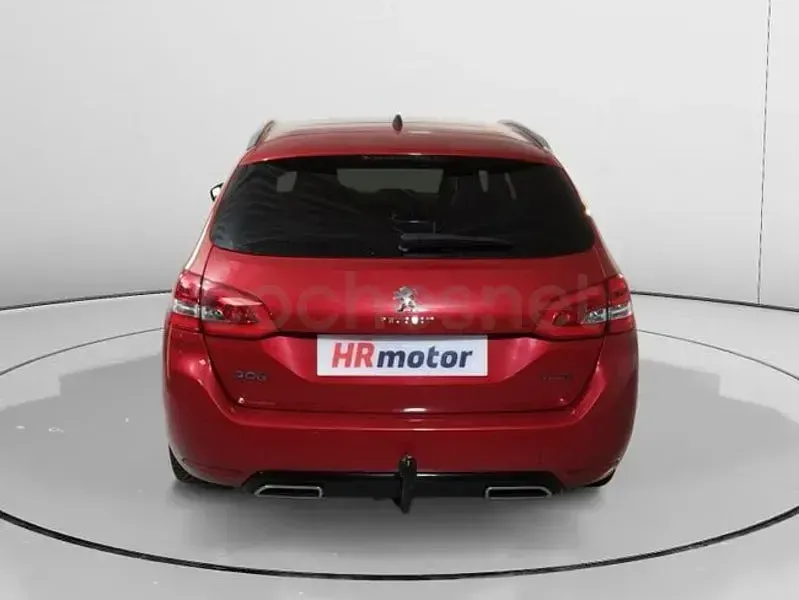 Brugt Peugeot 308 SW GT-line 130 HK (95 kW) 2018 Rød Stationcar