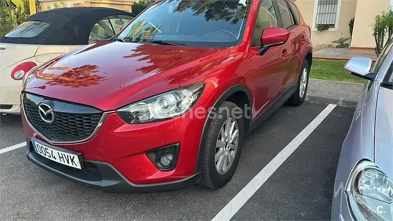 Usado Mazda CX-5 Style 150 CV (110 kW) 2014 Granate SUV