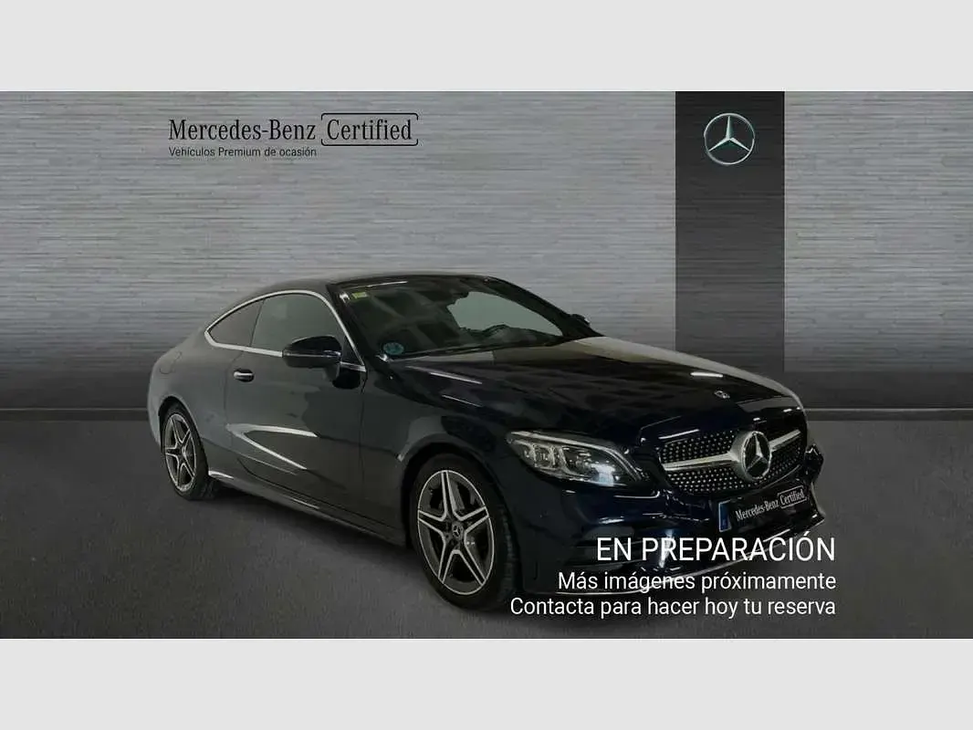 Usado Mercedes C220 194 CV (142 kW) 2020 Azul Coupe
