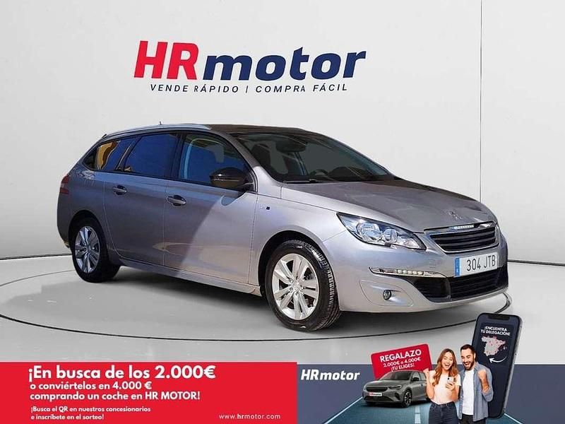 Gris Usado 2016 Peugeot 308 Style Familiar | 7690 € (Precio justo) - Imagen 1/4