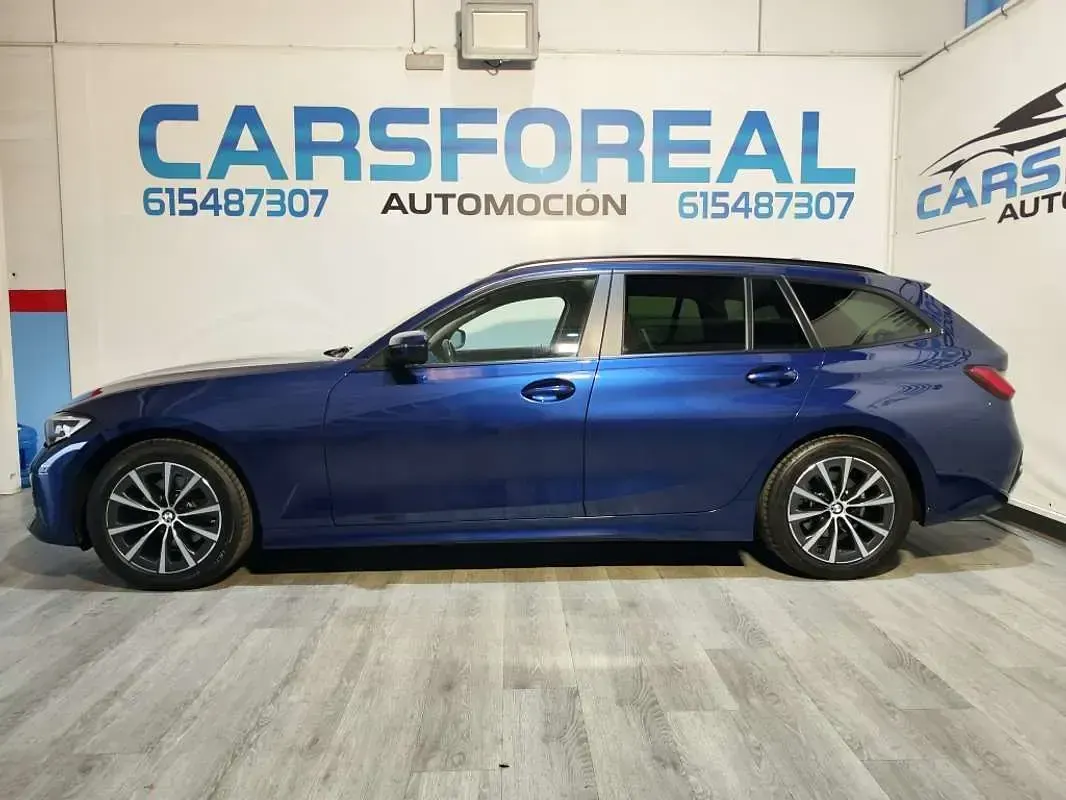 Usado BMW 320 190 CV (139 kW) 2020 Azul Familiar