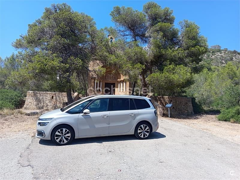 Gris / plata Usado 2019 Citroën C4 SpaceTourer Feel Monovolumen | 15.850 € (Caro) - Imagen 1/4