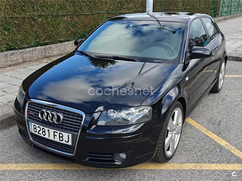 Negro Usado 2006 Audi A3 Ambition Berlina | 7800 € (Caro) - Imagen 1/4