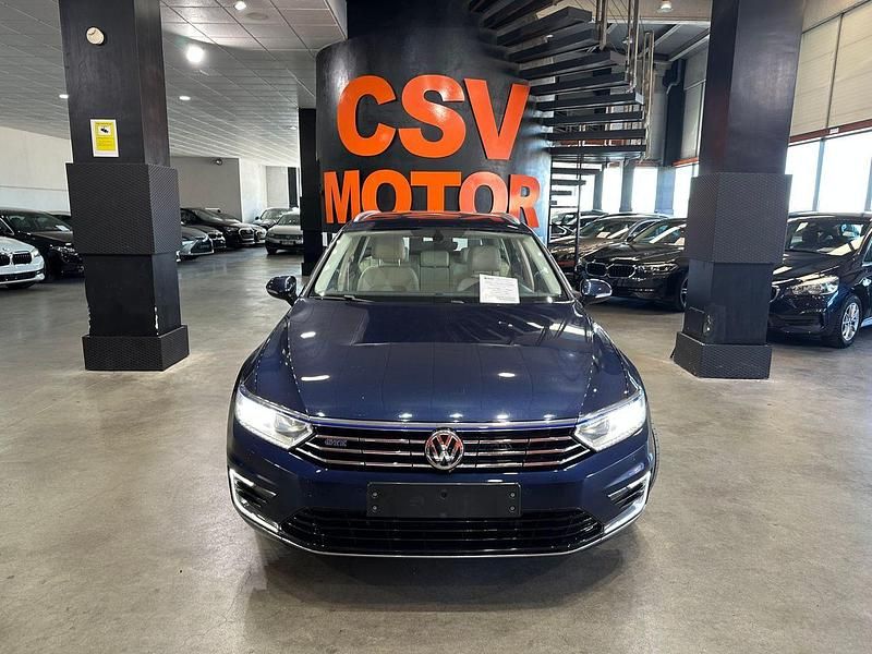 Usado VW Passat GTE 219 CV (161 kW) 2017 Azul Familiar