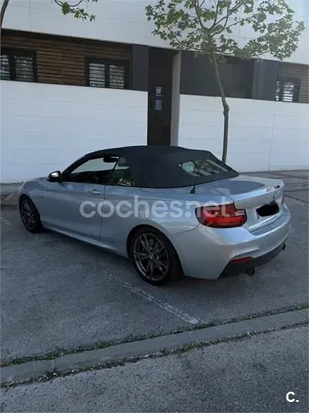 Usado BMW M235 Comfort Edition 326 CV (239 kW) 2015 Gris / plata Descapotable