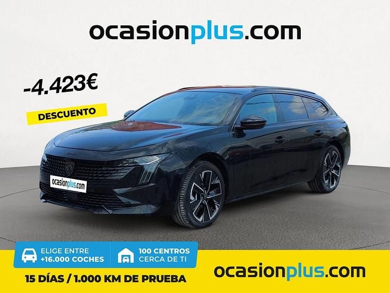 Negro Usado 2024 Peugeot 508 GT Familiar | 25.790 € (Precio justo) - Imagen 1/4