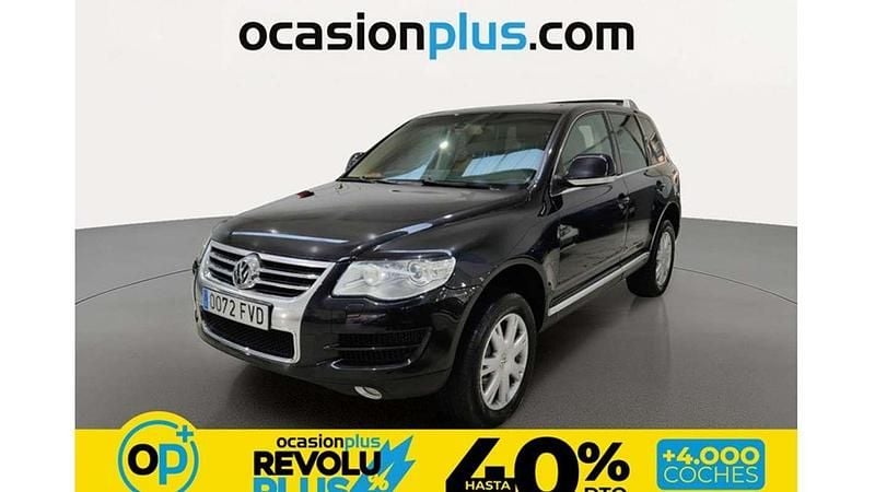 Usado VW Touareg 225 CV (165 kW) 2007 Negro SUV