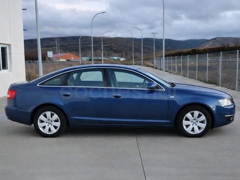 Usado Audi A6 233 CV (171 kW) 2007 Azul Berlina