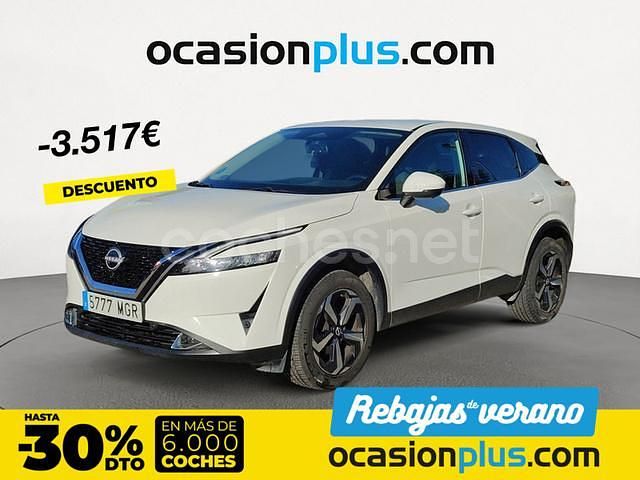 Blanco Usado 2023 Nissan Qashqai N-Connecta SUV | 22.200 € (Precio justo) - Imagen 1/4