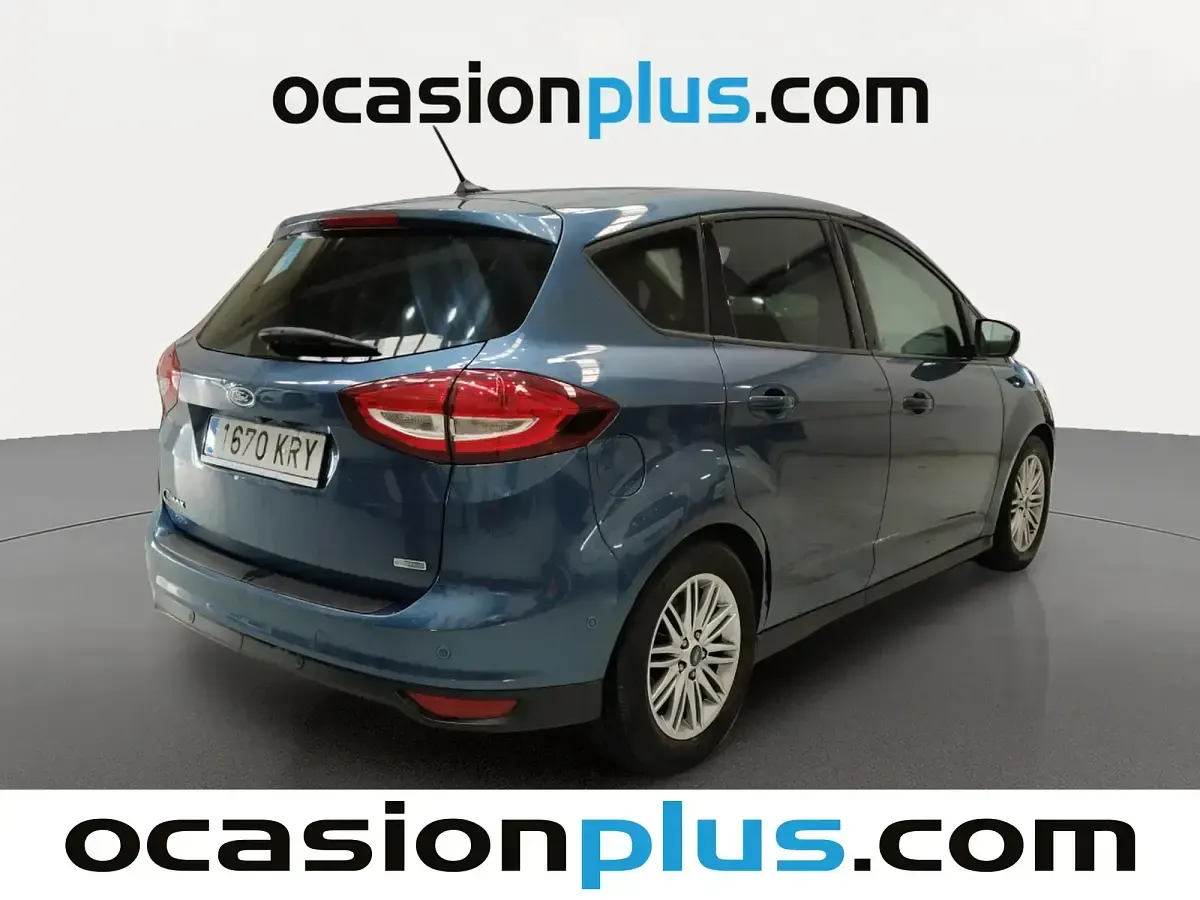 Begagnad Ford C-MAX Trend+ 125 HK (91 kW) 2018 Blå Minibuss