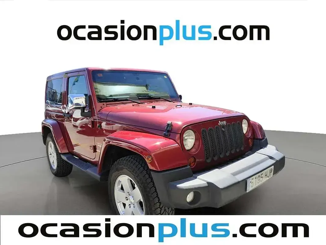Usado Jeep Wrangler Sahara 200 CV (147 kW) 2012 Rojo SUV