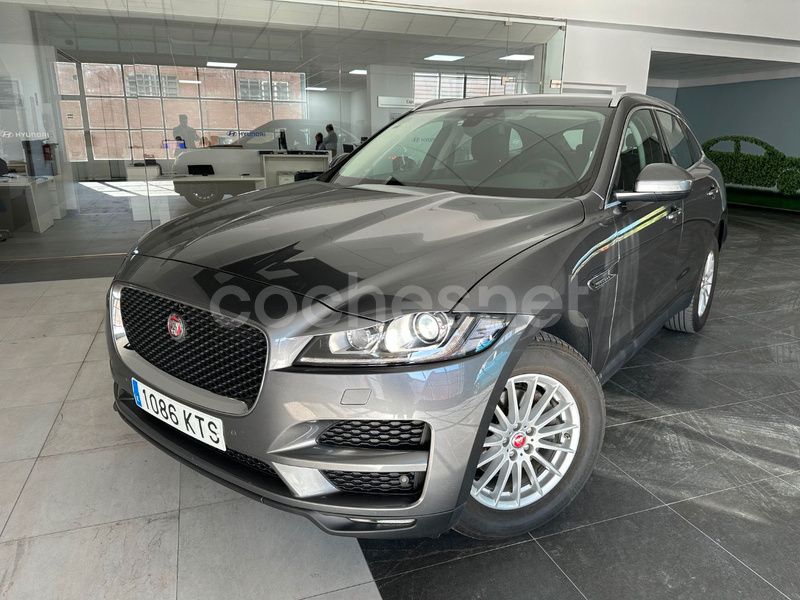 Gris / plata Usado 2019 Jaguar F-Pace Prestige SUV | 22.900 € (Un poco caro) - Imagen 1/4