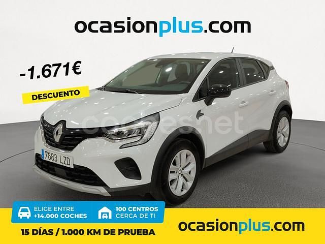 Blanco Usado 2022 Renault Captur Intens SUV | 18.390 € (Precio justo) - Imagen 1/4