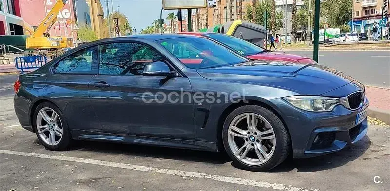 Usado BMW 425 218 CV (160 kW) 2014 Gris / plata Coupe