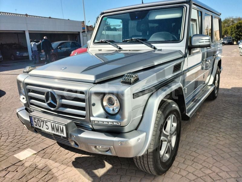 Usado Mercedes G350 211 CV (155 kW) 2015 Gris / plata SUV