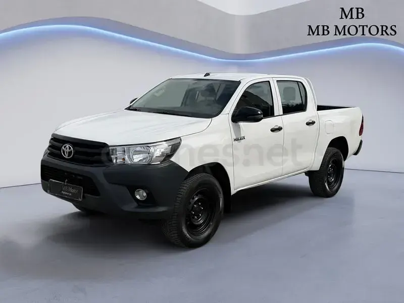 Usado Toyota HiLux 150 CV (110 kW) 2018 Blanco Pickup/Camioneta
