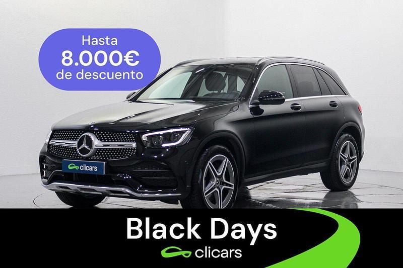 Negro Usado 2020 Mercedes GLC300 SUV | 45.990 € (Precio justo) - Imagen 1/4