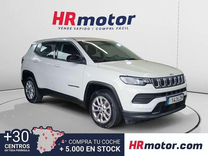 Usado Jeep Compass Longitude 131 CV (96 kW) 2022 Blanco SUV