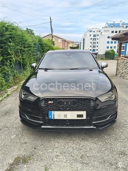 Usado Audi S3 300 CV (220 kW) 2014 Negro Berlina