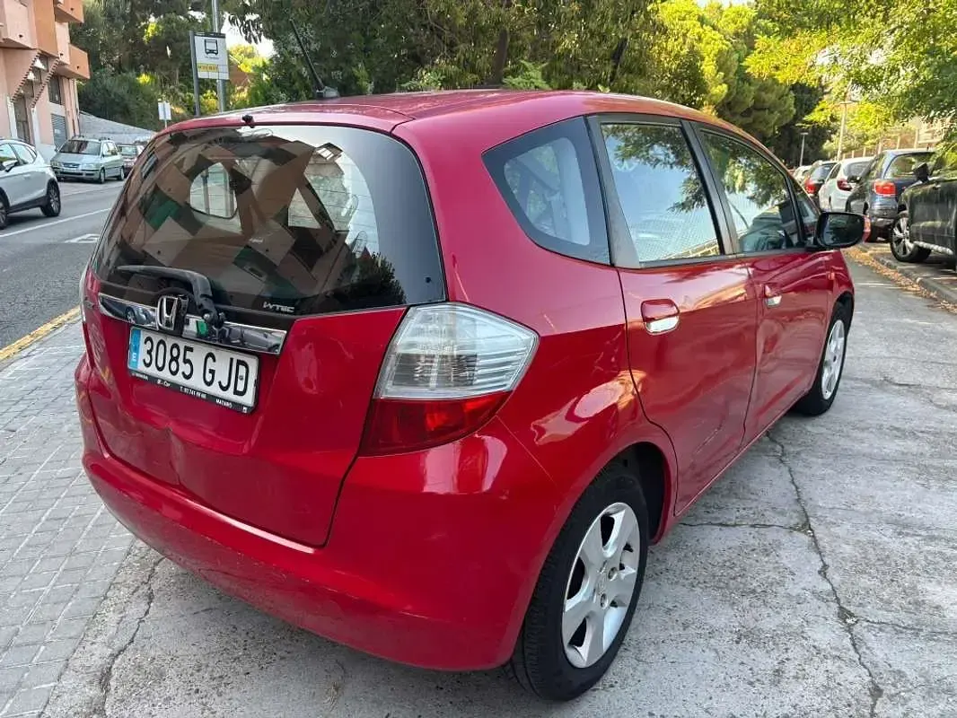 Usado Honda Jazz Elegance 90 CV (66 kW) 2008 Rojo Utilitario
