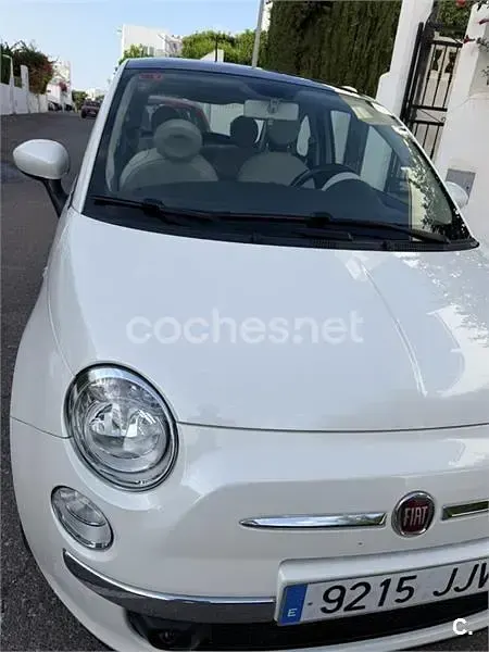 Usado Fiat 500 69 CV (50 kW) 2015 Beige Berlina