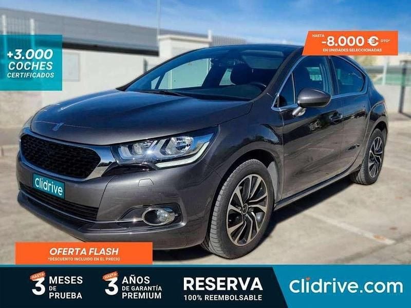 Gris Usado 2018 DS Automobiles DS4 Utilitario | 9590 € (Super precio) - Imagen 1/3