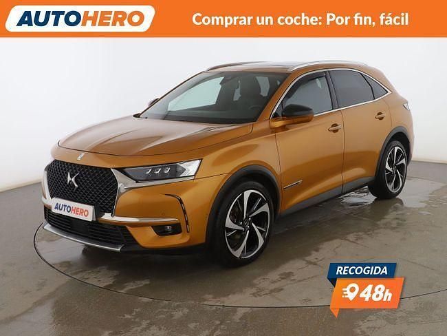 Usado DS Automobiles DS7 Crossback Grand Chic 180 CV (132 kW) 2018 Naranja SUV