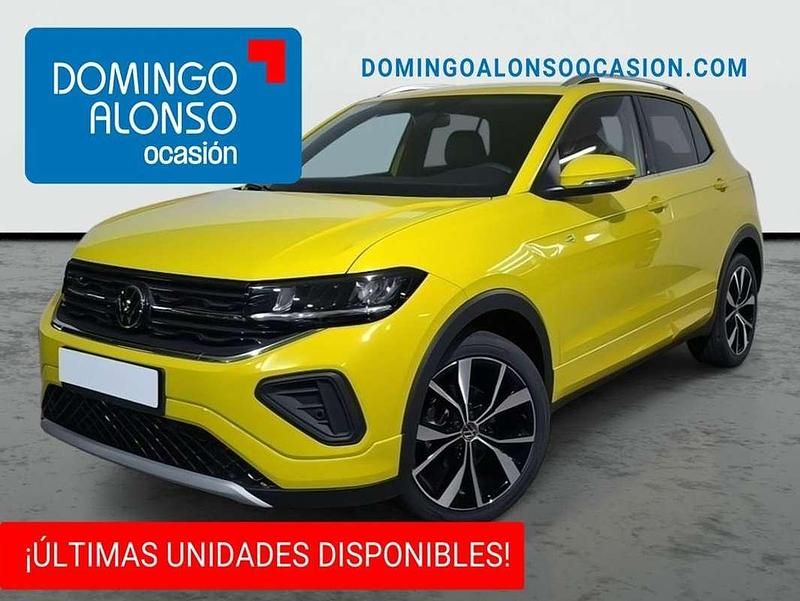 Amarillo Usado 2025 VW T-Cross R-line SUV | 22.790 € (Buen precio) - Imagen 1/4