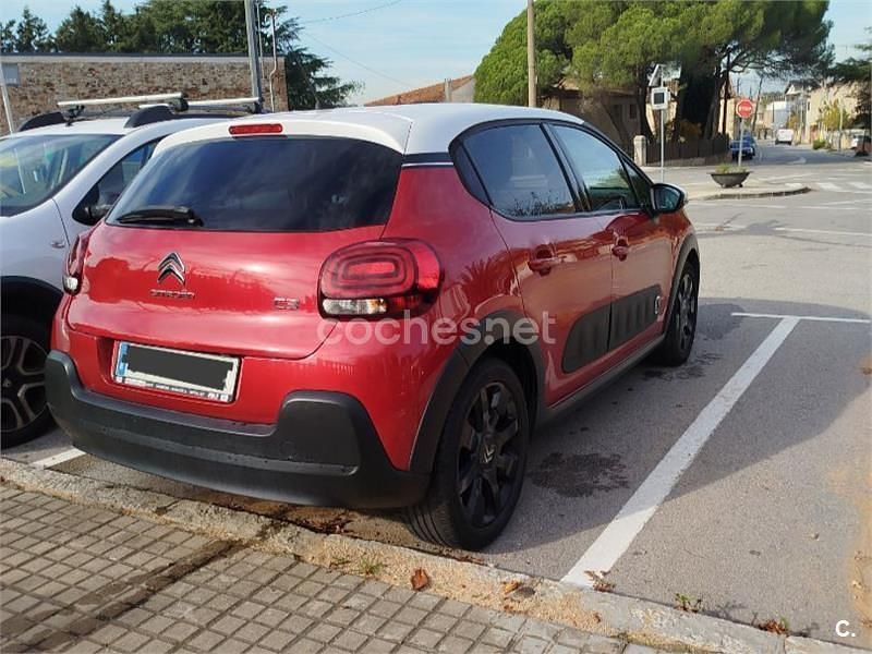 Usado Citroën C3 Feel 82 CV (60 kW) 2017 Rojo Berlina