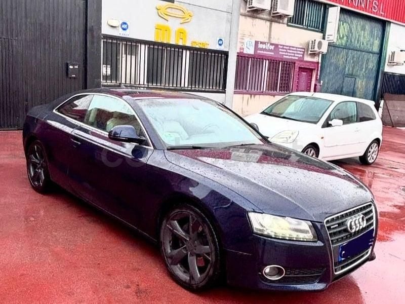 Usado Audi A5 190 CV (139 kW) 2008 Azul Coupe