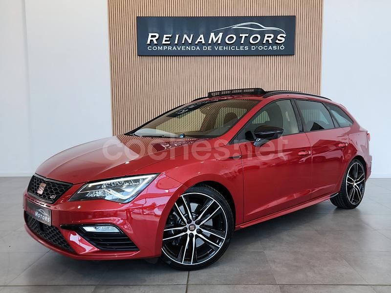 Granate Usado 2019 Cupra Leon Familiar | 25.990 € (Precio justo) - Imagen 1/4