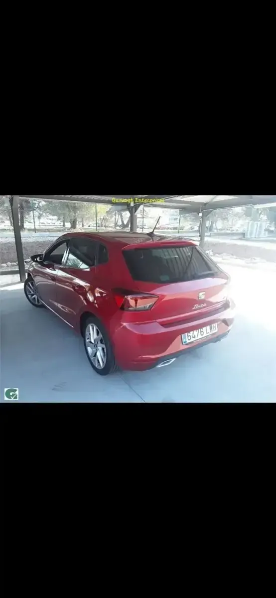Usado Seat Ibiza FR 110 CV (80 kW) 2022 Rojo Utilitario