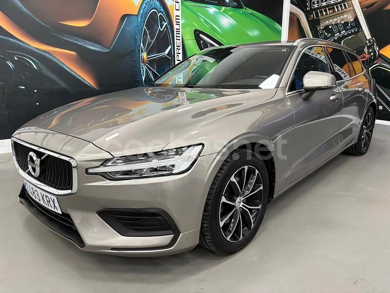 Beige Usado 2019 Volvo V60 Momentum Familiar | 14.999 € (Buen precio) - Imagen 1/4