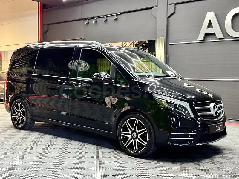 Usado Mercedes V250 Avantgarde 204 CV (150 kW) 2018 Negro Monovolumen