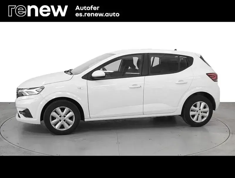 Usado Dacia Sandero Expression 90 CV (66 kW) 2022 Blanco Berlina
