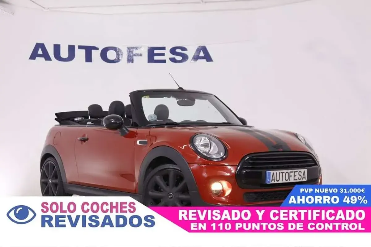 Usado Mini Cooper Cabriolet 116 CV (85 kW) 2016 Rojo Descapotable