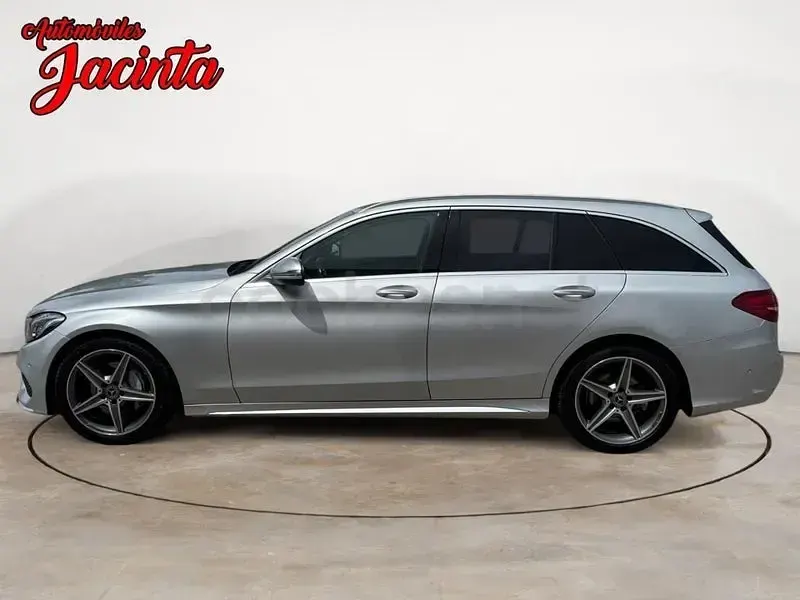 Usado Mercedes C220 170 CV (125 kW) 2017 Gris / plata Familiar