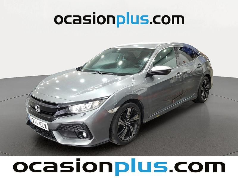 Gris Usado 2019 Honda Civic Elegance Utilitario | 18.173 € (Precio justo) - Imagen 1/4