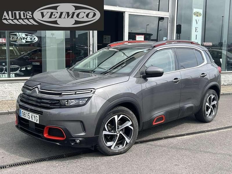 Gris Usado 2019 Citroën C5 Aircross Shine SUV | 17.950 € (Precio justo) - Imagen 1/4